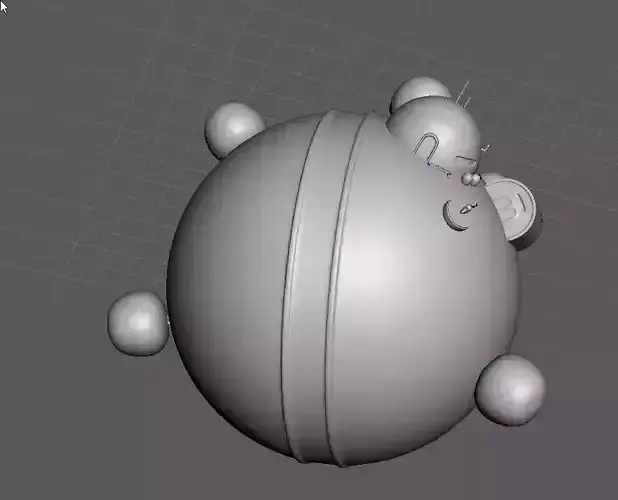 King Kai Planet 3D Model