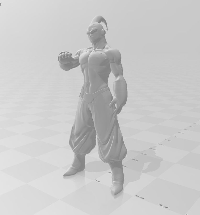 Majin Buu 3D Model 3D print model_2