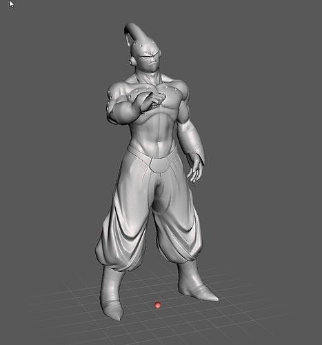 Majin Buu 3D Model 3D print model