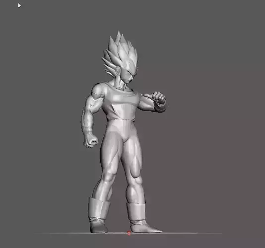 Majin Vegeta 3D Model 3D print model