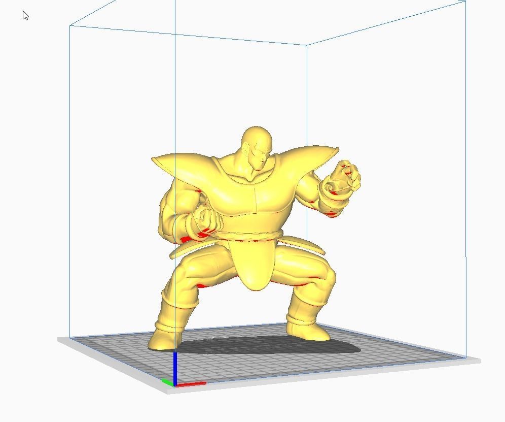 Nappa Saiyan Armor 3D Model 3D print model_2