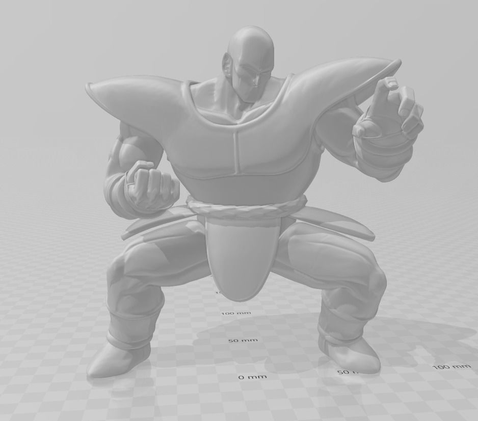 Nappa Saiyan Armor 3D Model 3D print model_5