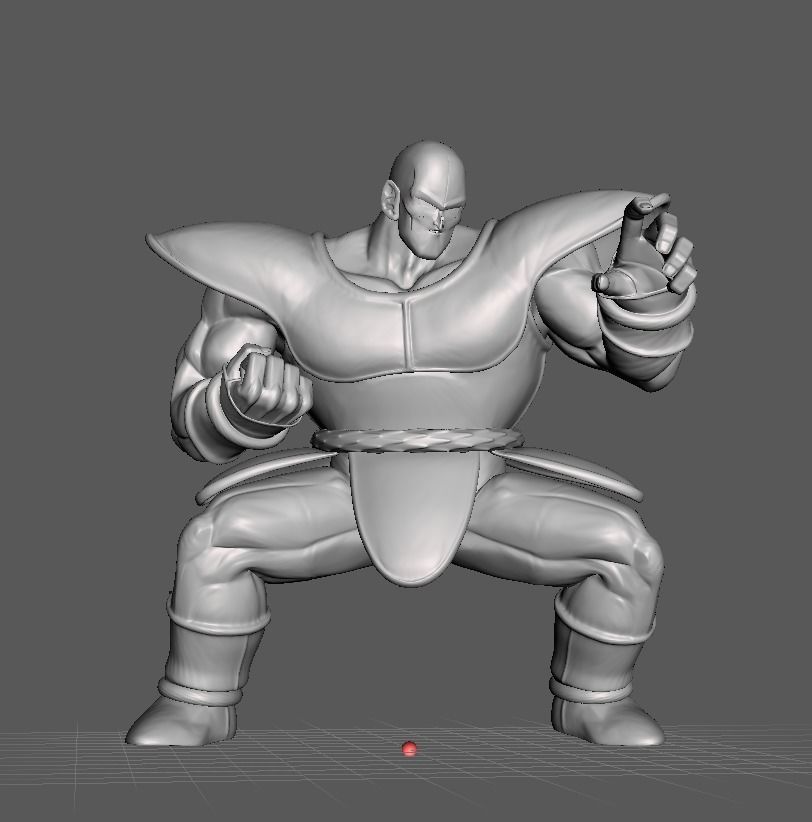 Nappa Saiyan Armor 3D Model 3D print model_3