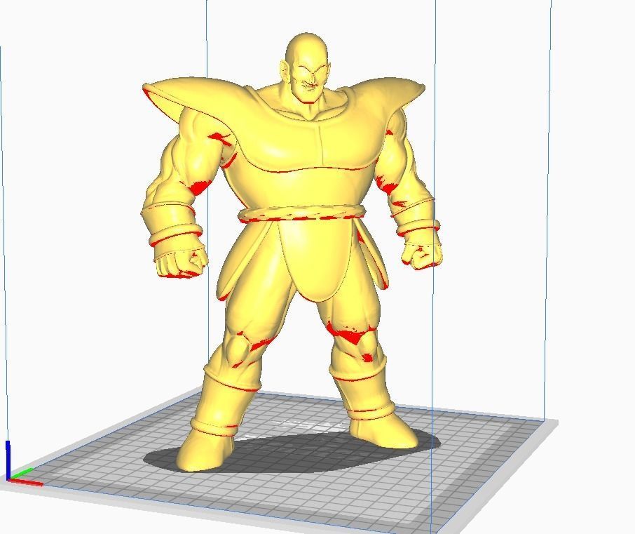 Nappa Saiyan Armor 3D Model 3D print model_8