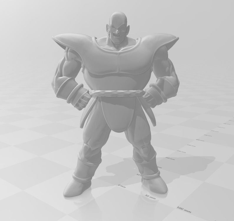 Nappa Saiyan Armor 3D Model 3D print model_6