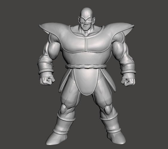 Nappa Saiyan Armor 3D Model 3D print model