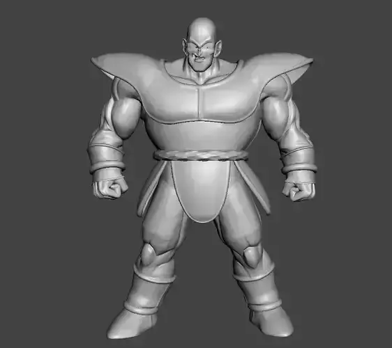 Nappa Saiyan Armor 3D Model