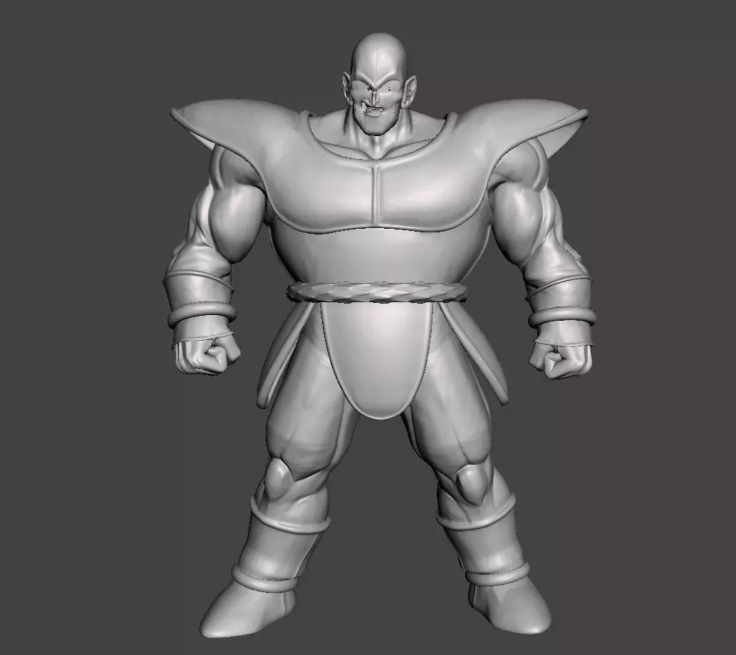 Nappa Saiyan Armor 3D Model 3D print model_0