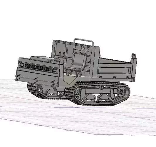 CRAWLER DUMP 143 3D PRINTABLE
