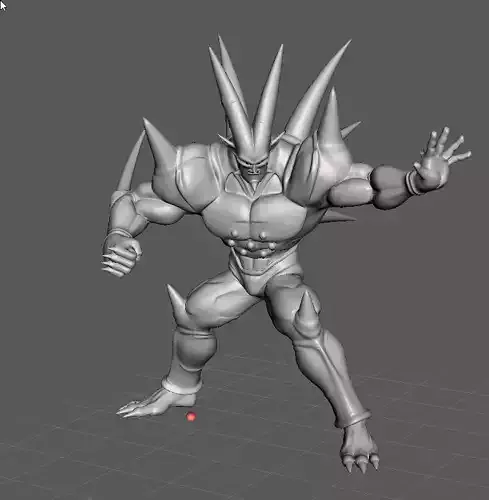 Omega Shenron 3D Model