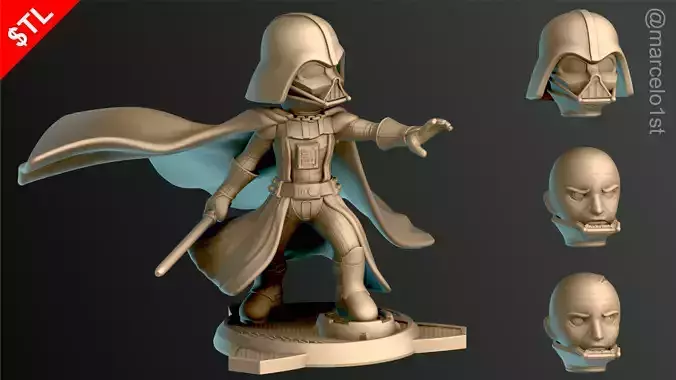SIMPLES - Darth Vader 3D print model
