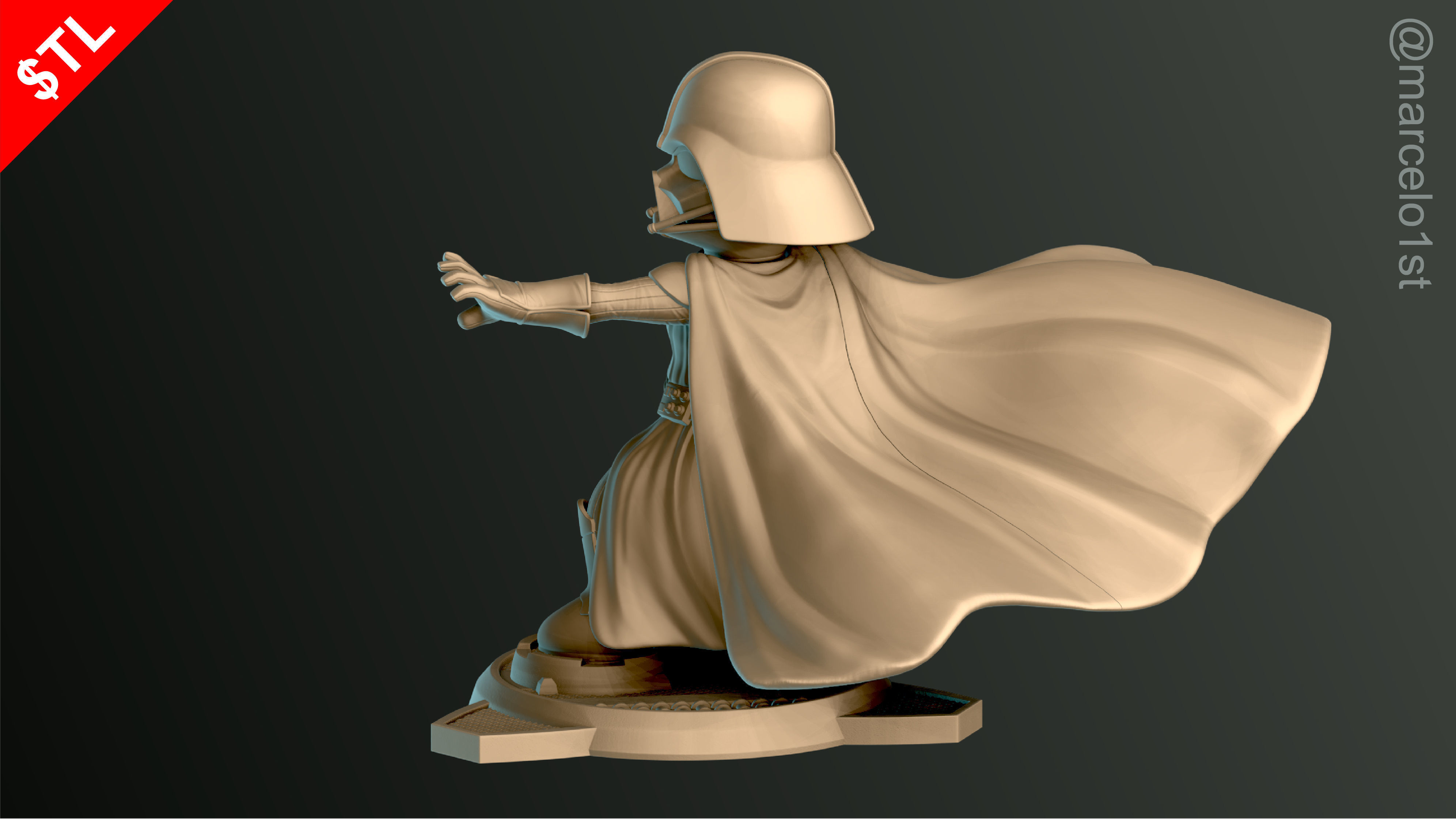 SIMPLES - Darth Vader 3D print model_11