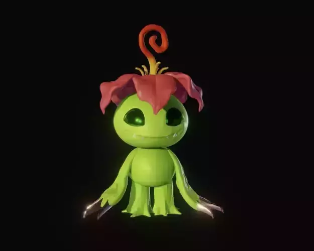 Digimon Palmon figure 3d print