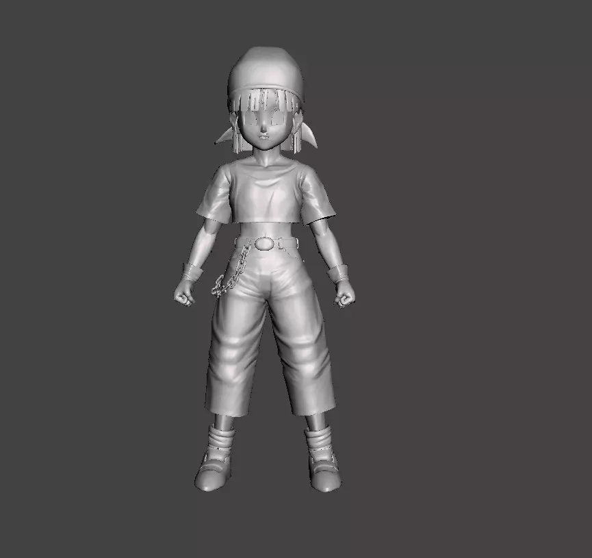 Pan Dragon ball 3D Model 3D print model
