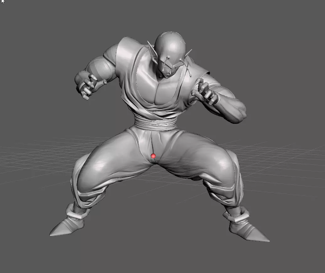 Piccolo 3D Model character from game dragon ball 3D print model_0