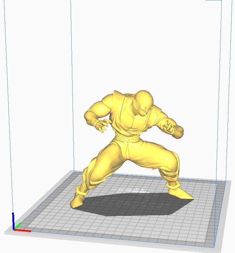 Piccolo 3D Model character from game dragon ball 3D print model_1
