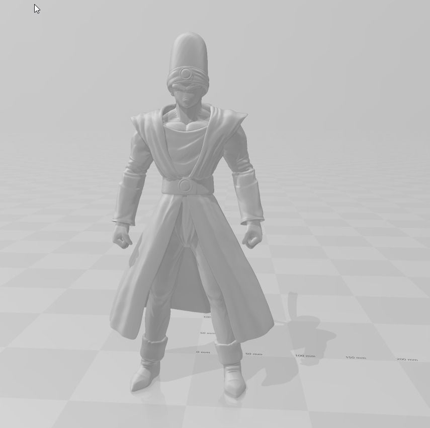 Pikkon 3D Model dragon ball character 3D print model_1