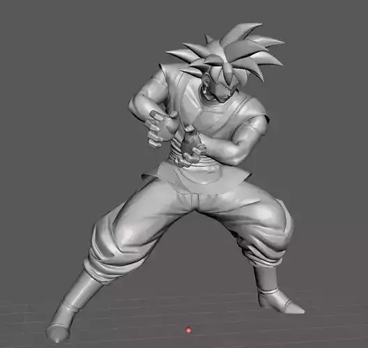Goku Black 3D Model