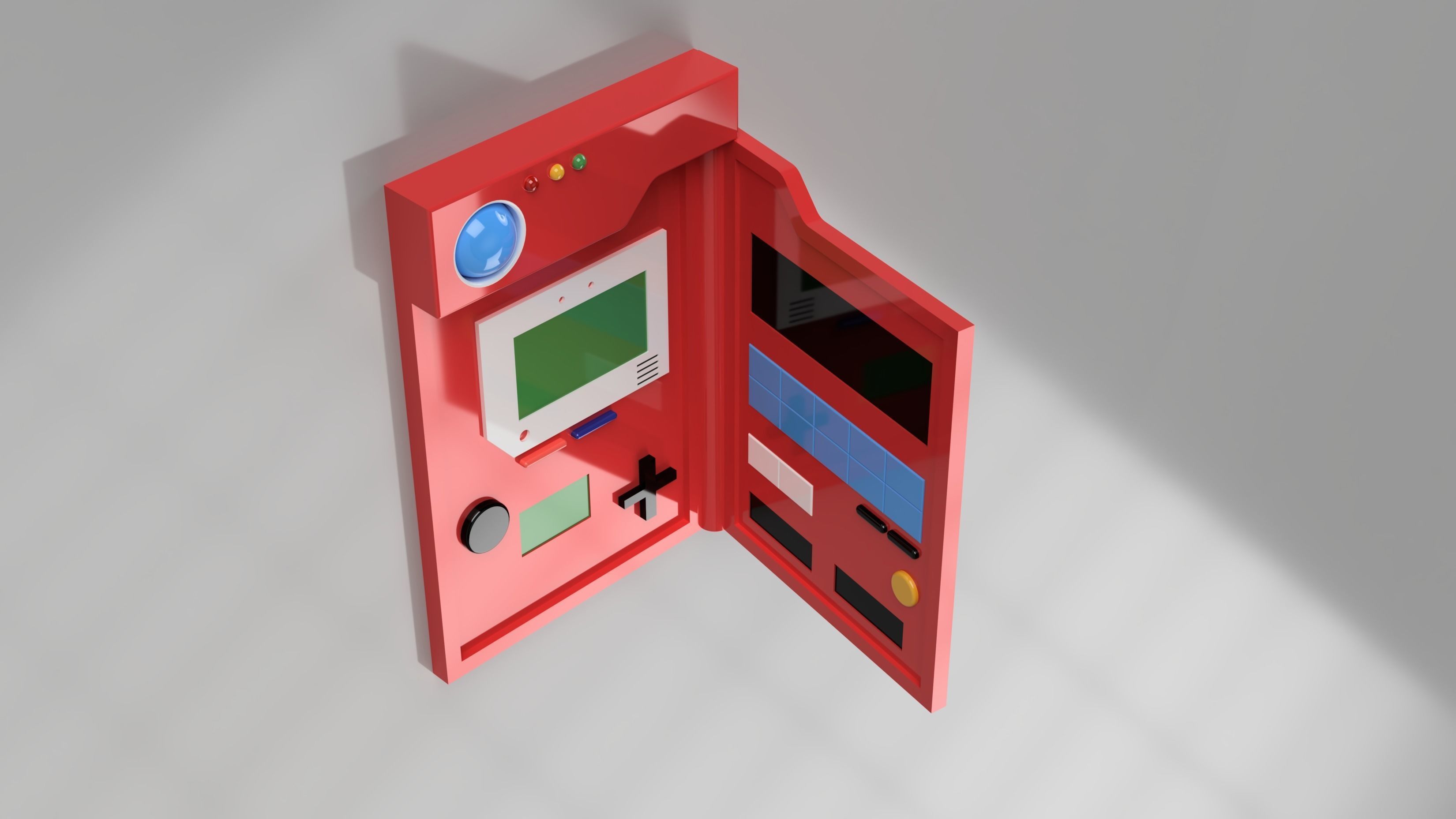 Foldable Pokedex for 3D Printing 3D print model_2