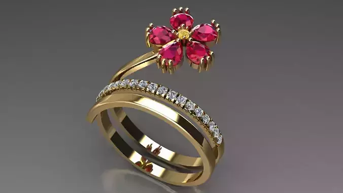 flower ring