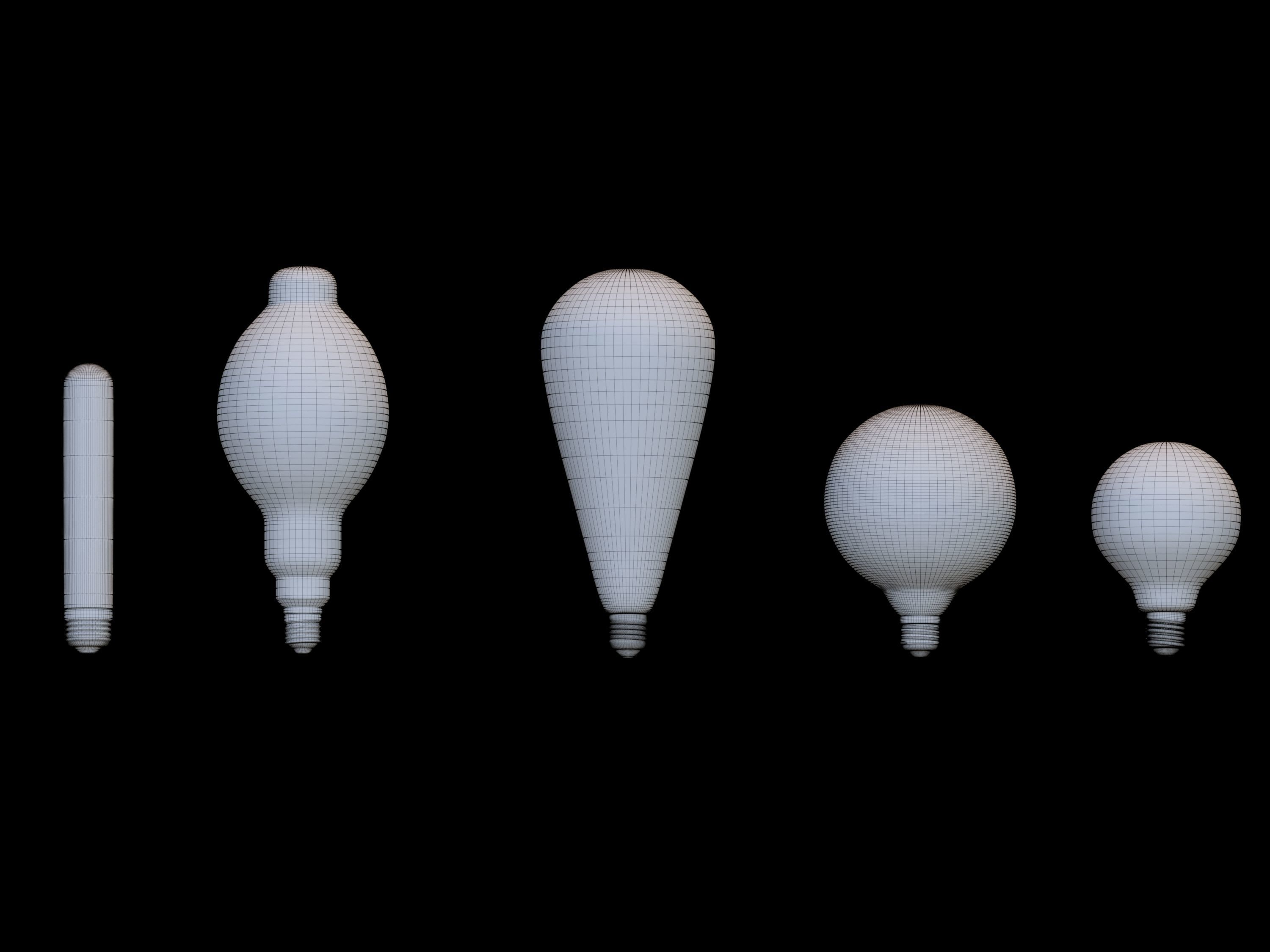 Bulbs Pack 3D model_8