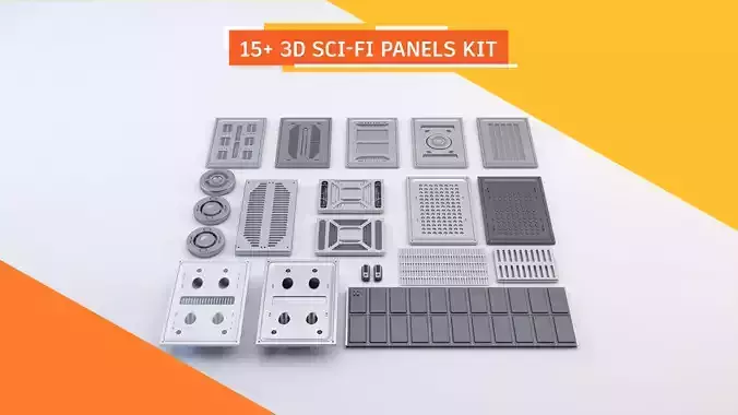 Sci-Fi panels kit