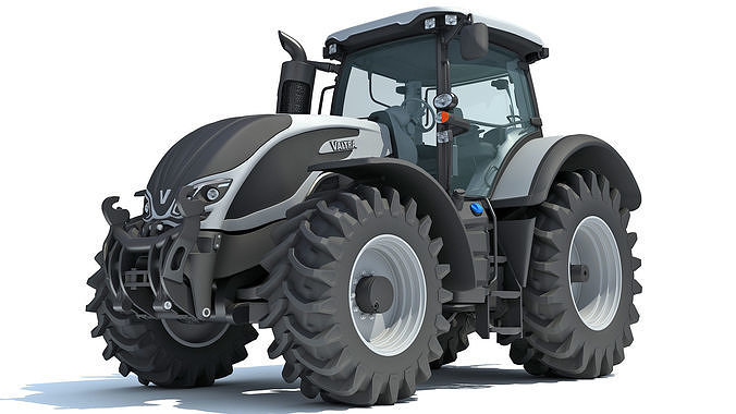Valtra Tractor 3D 3D model