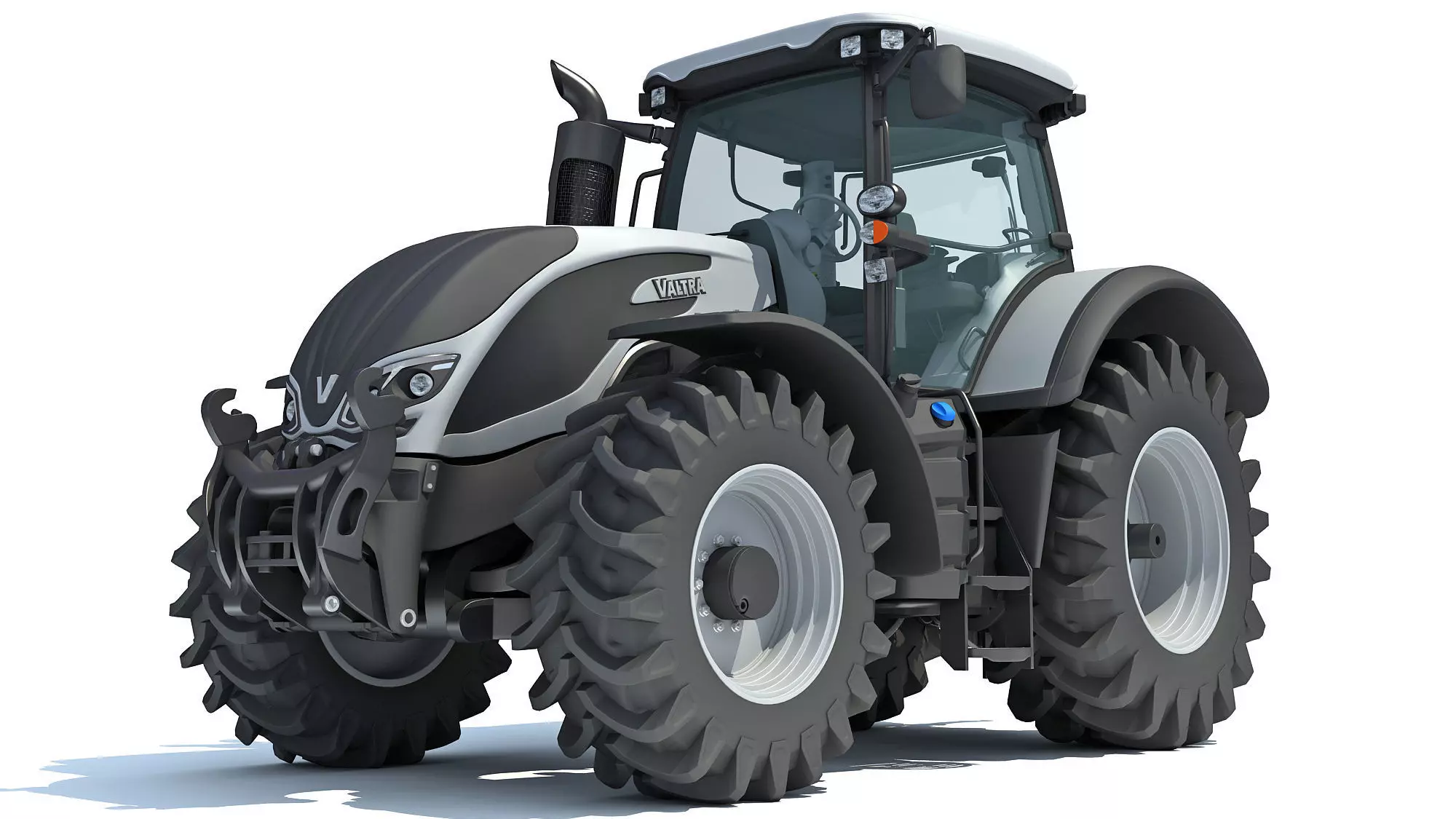 Valtra Tractor 3D 3D model_0
