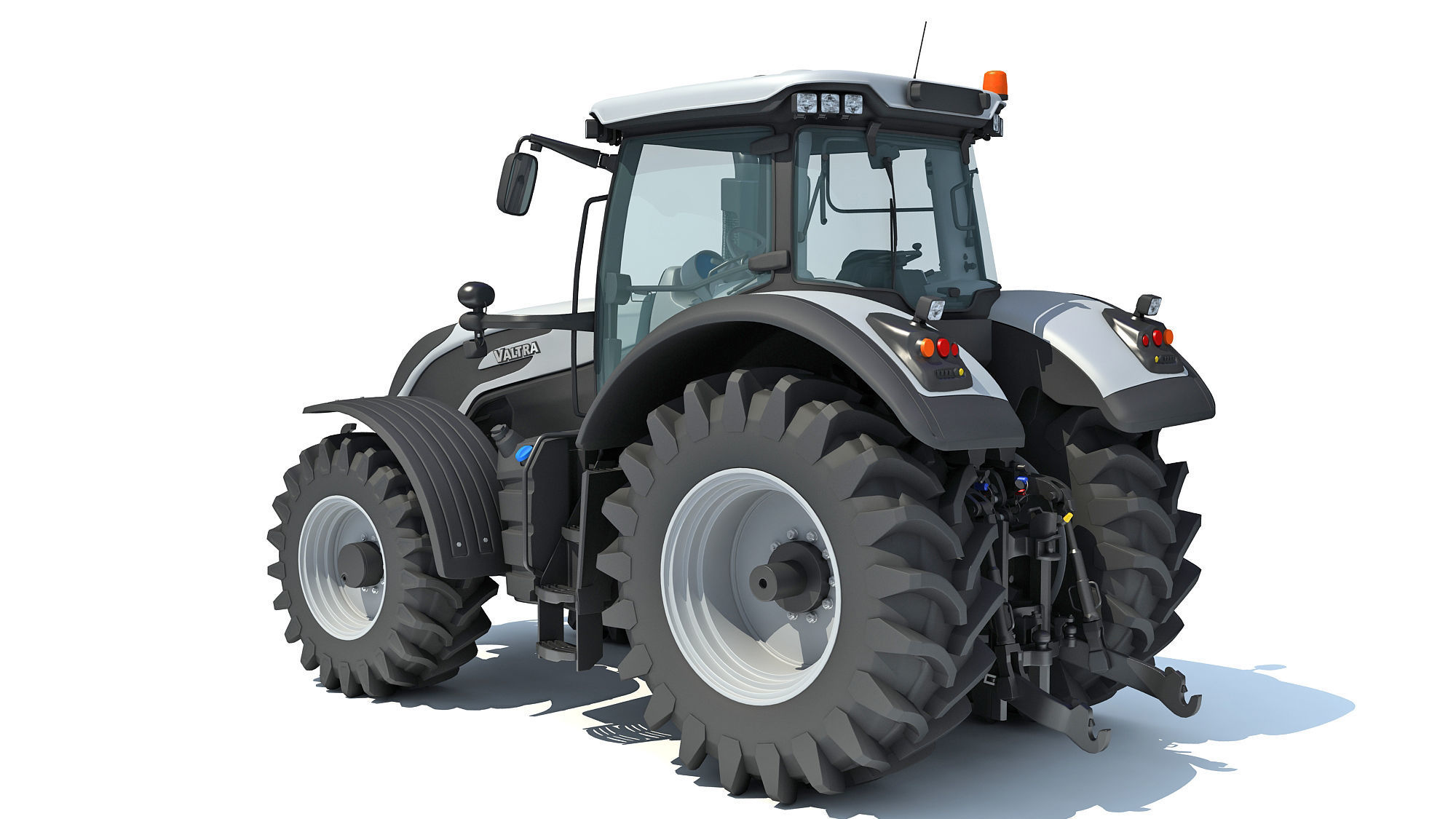 Valtra Tractor 3D 3D model_3