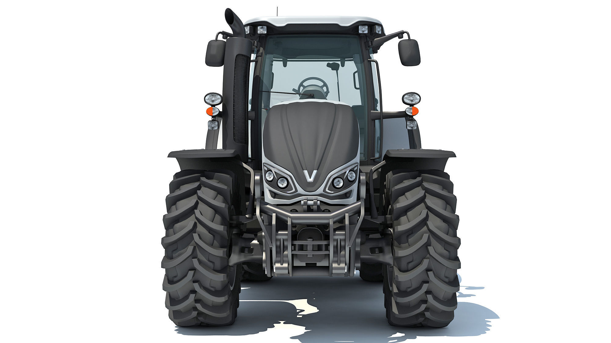 Valtra Tractor 3D 3D model_11