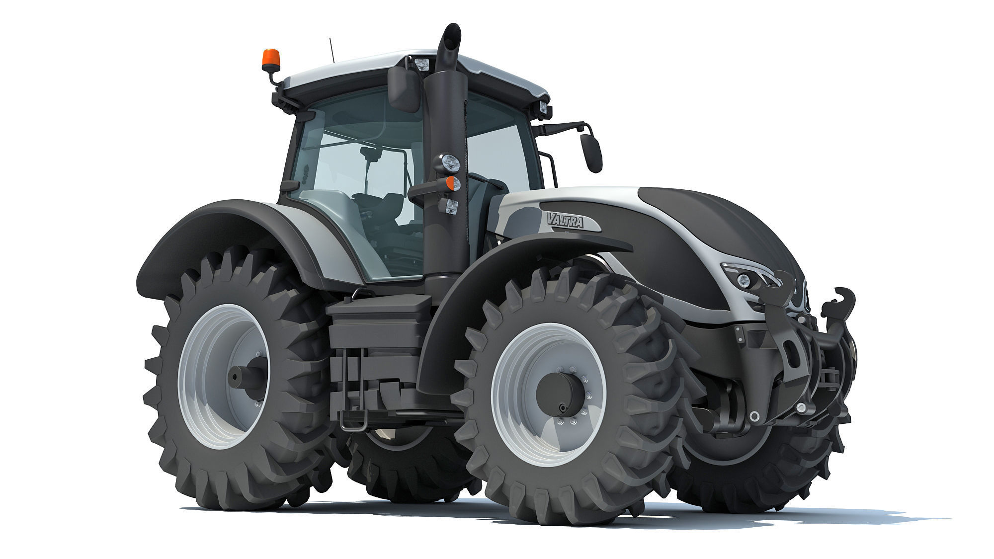 Valtra Tractor 3D 3D model_9