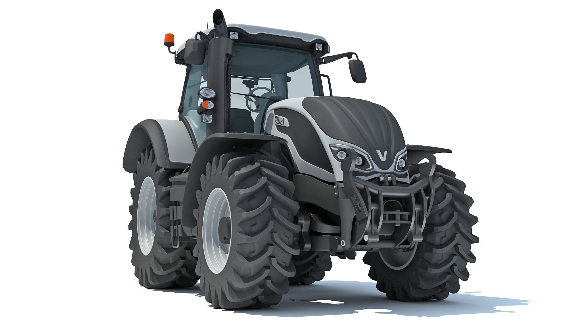 Valtra Tractor 3D 3D model_10