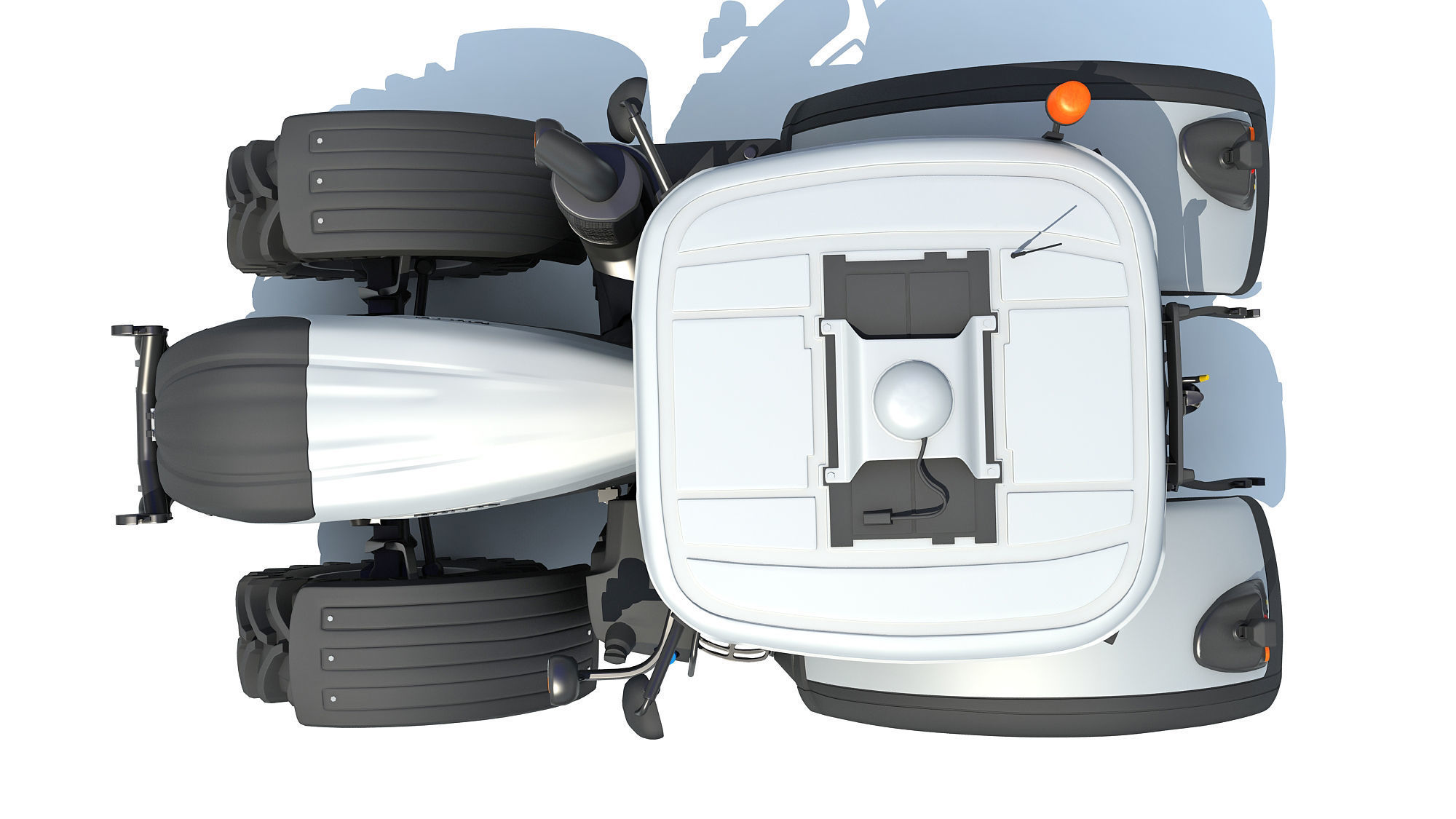 Valtra Tractor 3D 3D model_12