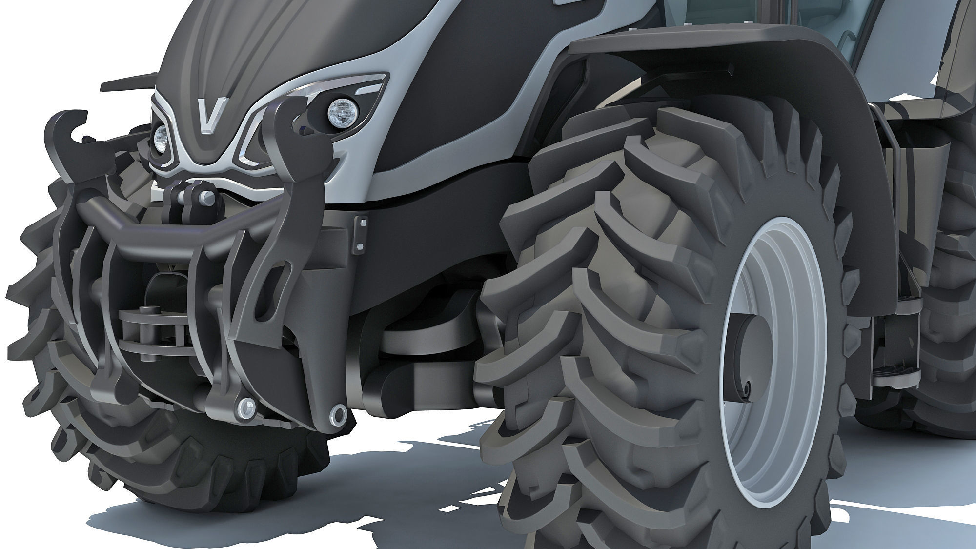 Valtra Tractor 3D 3D model_13