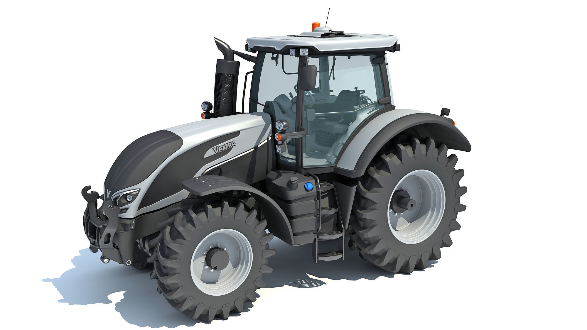 Valtra Tractor 3D 3D model_1