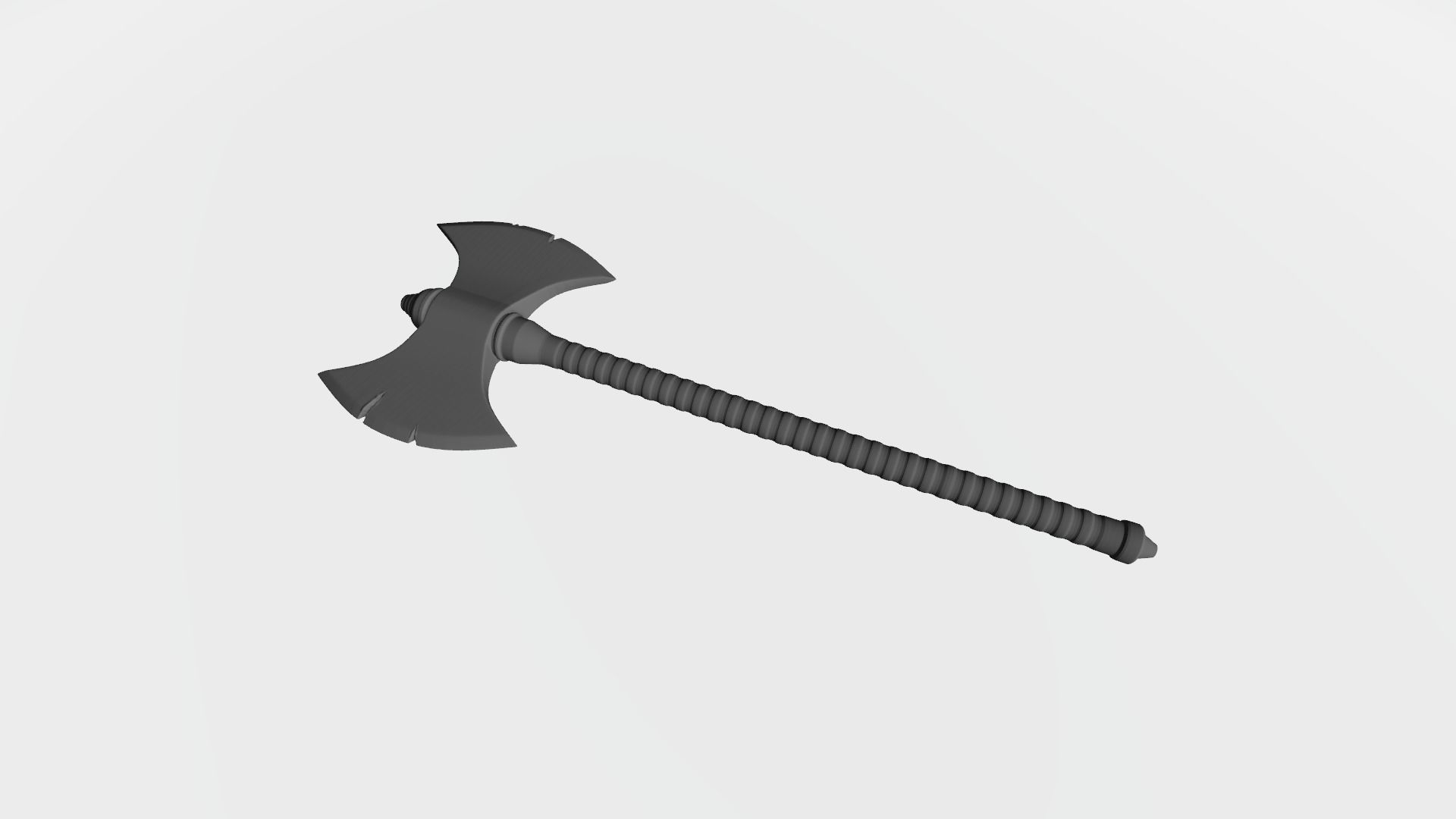 Medieval weapons 3D print model_2