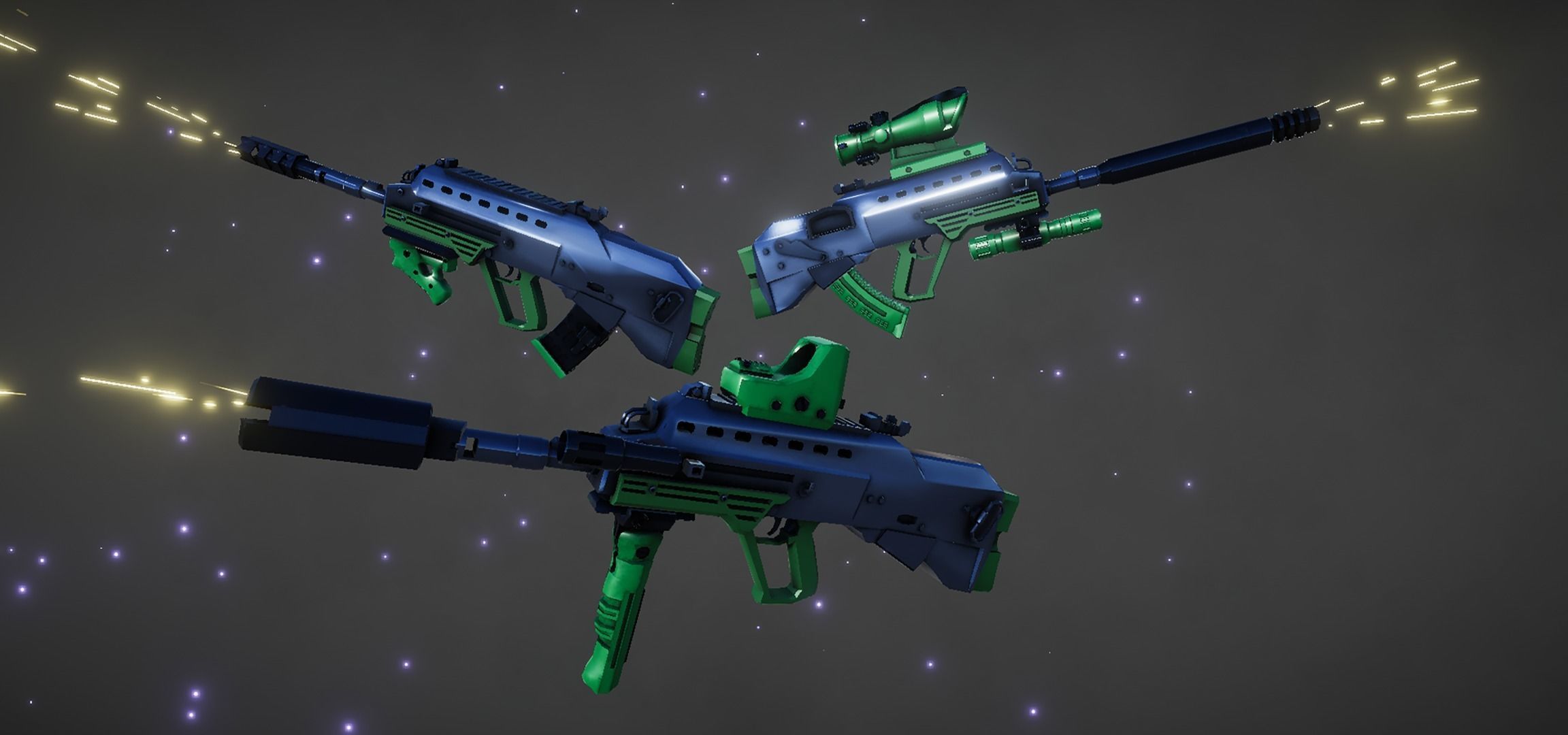 Guns Maker Low-poly 3D model_5