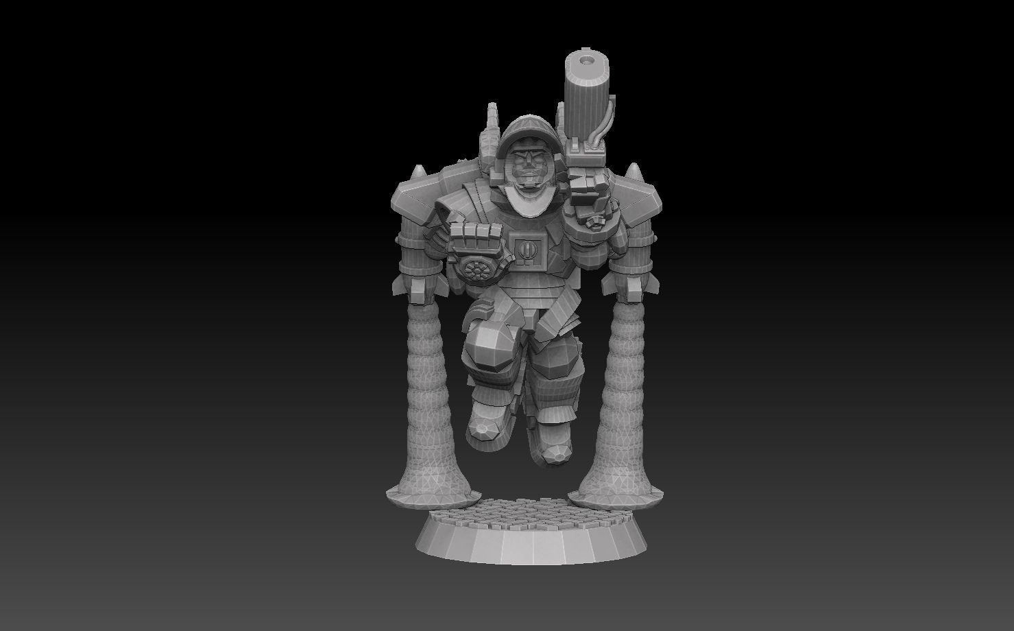 Astroknight Rocketmen Megapack 3D print model_19