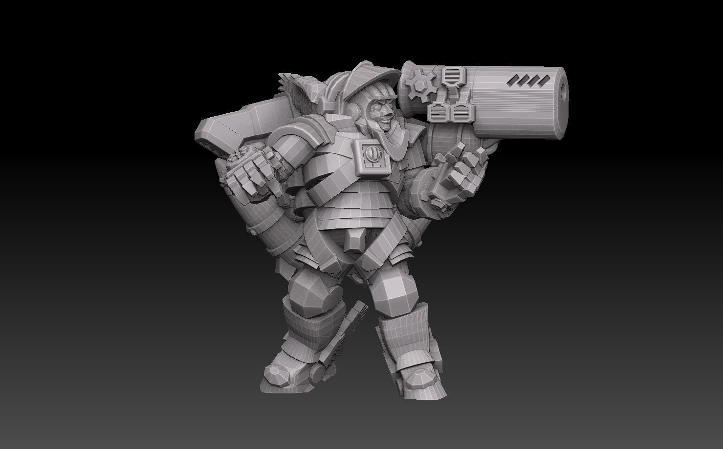 Astroknight Rocketmen Megapack 3D print model_54