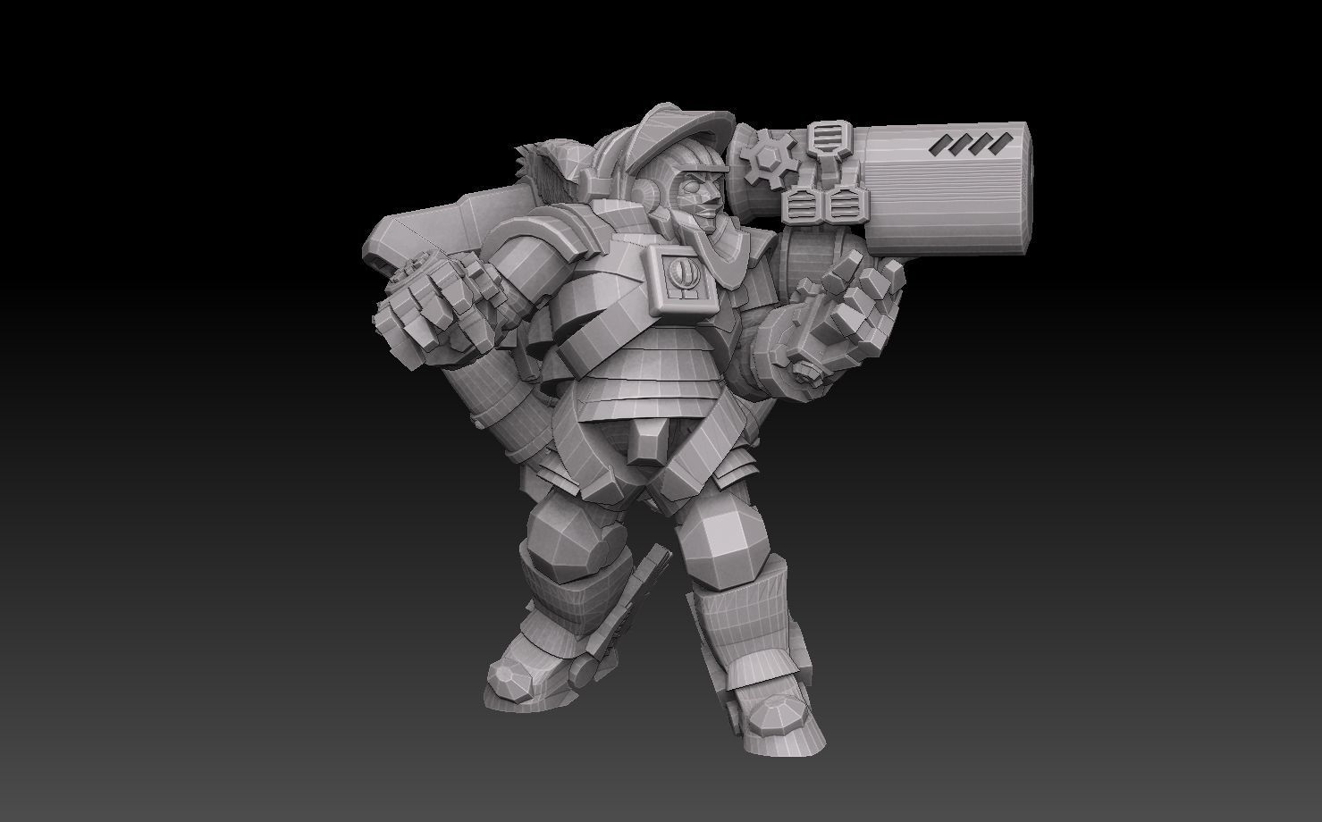 Astroknight Rocketmen Megapack 3D print model_53