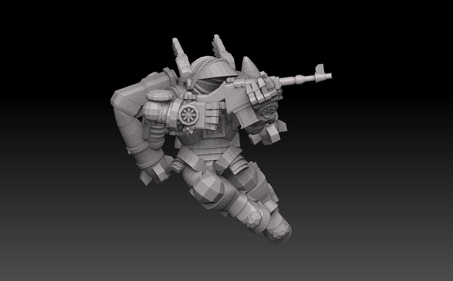 Astroknight Rocketmen Megapack 3D print model_39