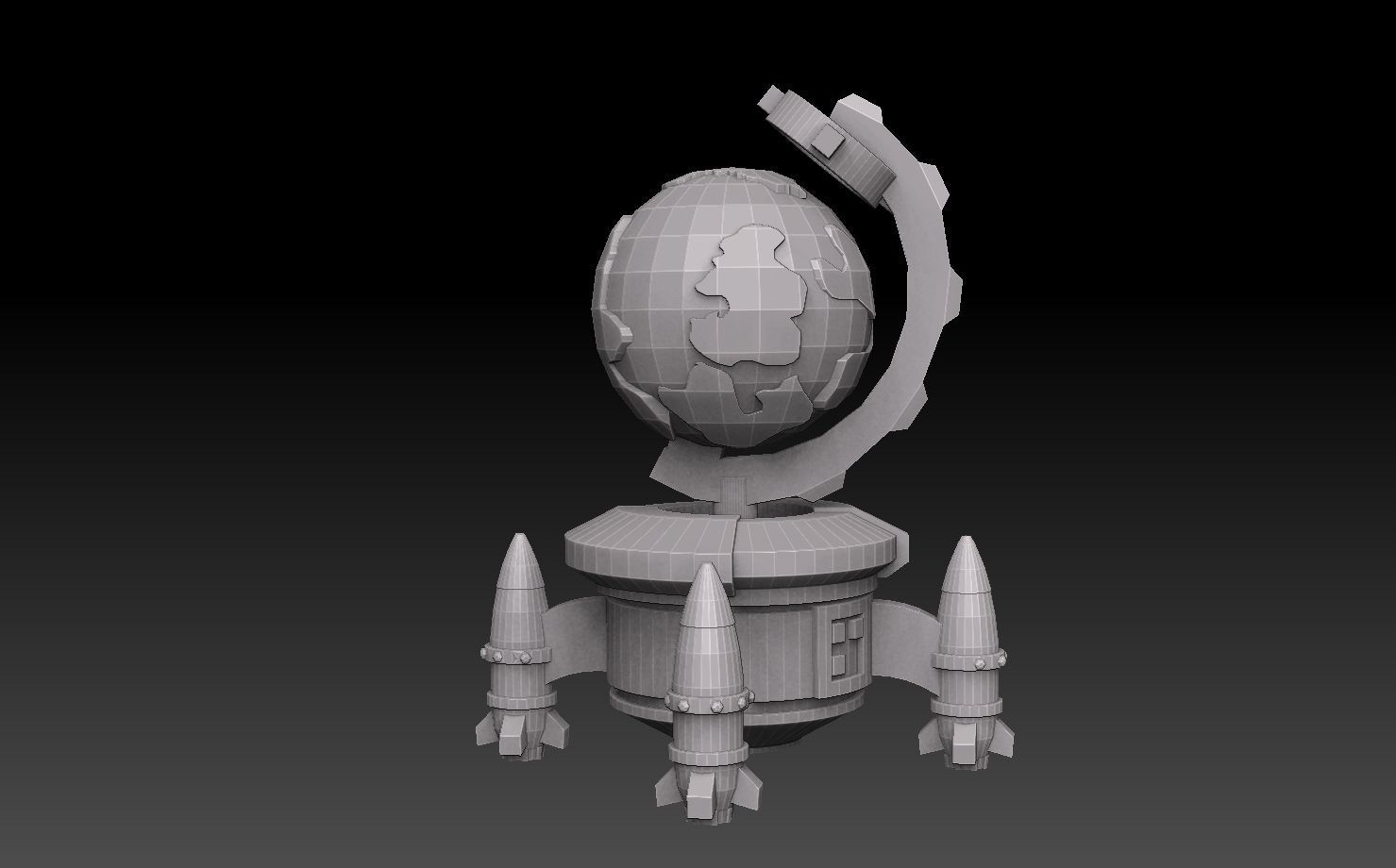 Astroknight Rocketmen Megapack 3D print model_48