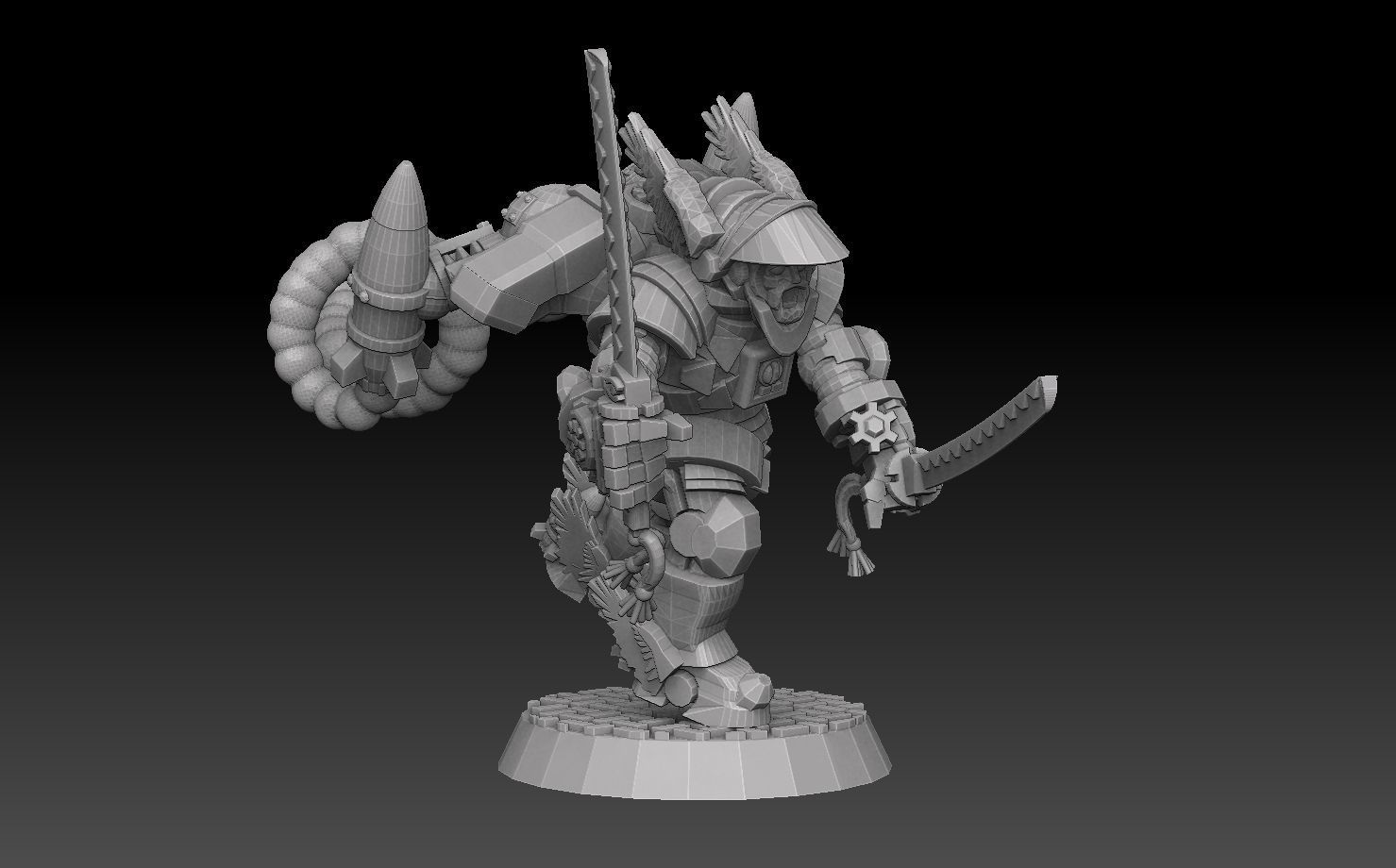 Astroknight Rocketmen Megapack 3D print model_55