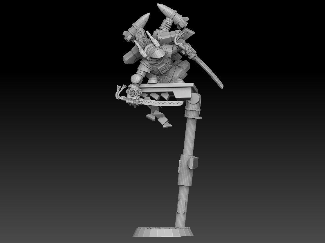 Astroknight Rocketmen Megapack 3D print model_70