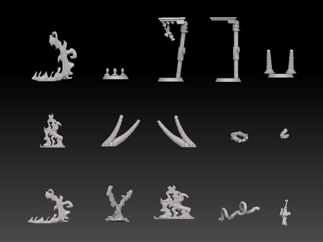 Astroknight Rocketmen Megapack 3D print model_8