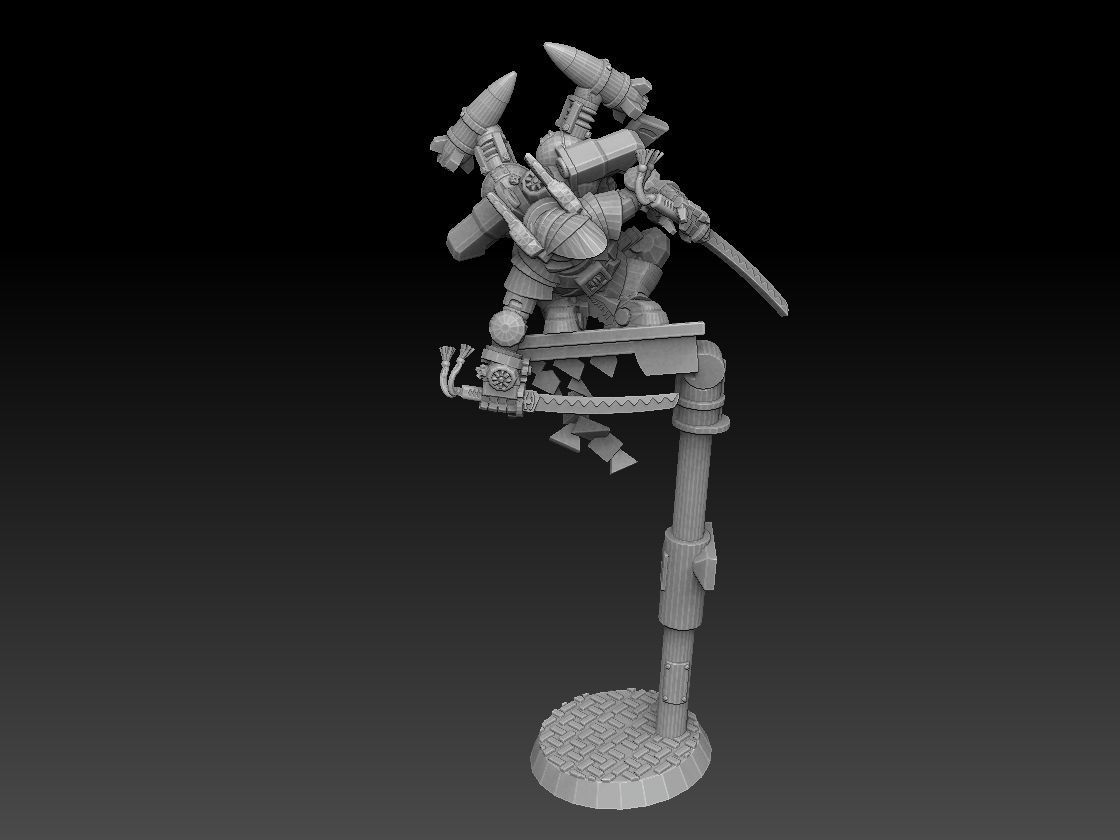 Astroknight Rocketmen Megapack 3D print model_69