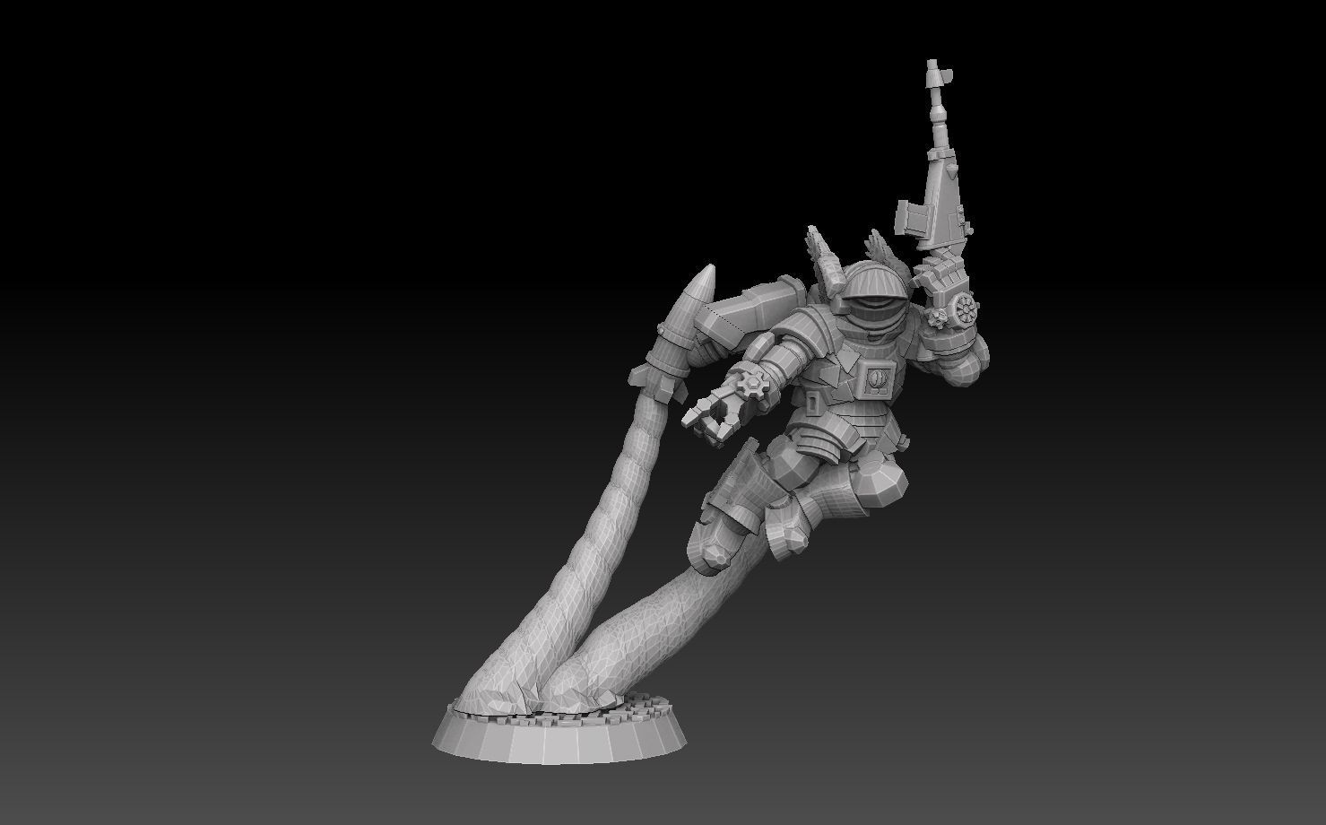 Astroknight Rocketmen Megapack 3D print model_20
