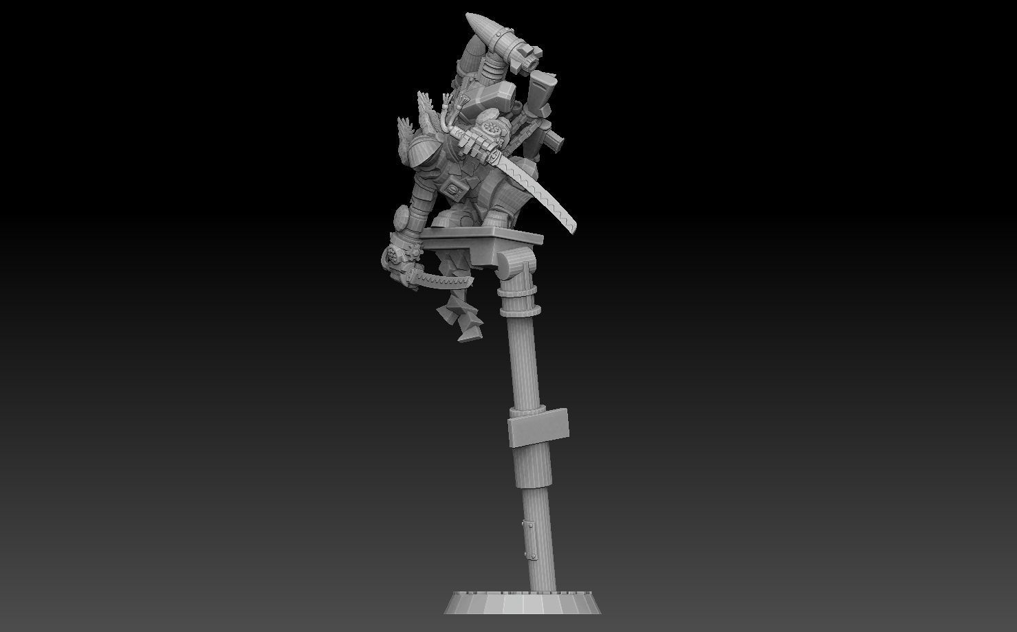 Astroknight Rocketmen Megapack 3D print model_66
