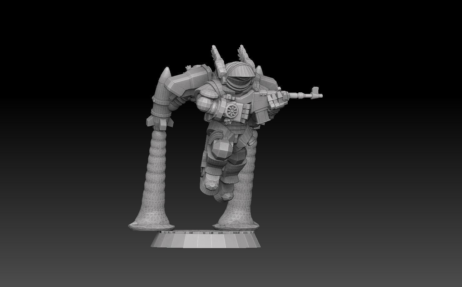 Astroknight Rocketmen Megapack 3D print model_22