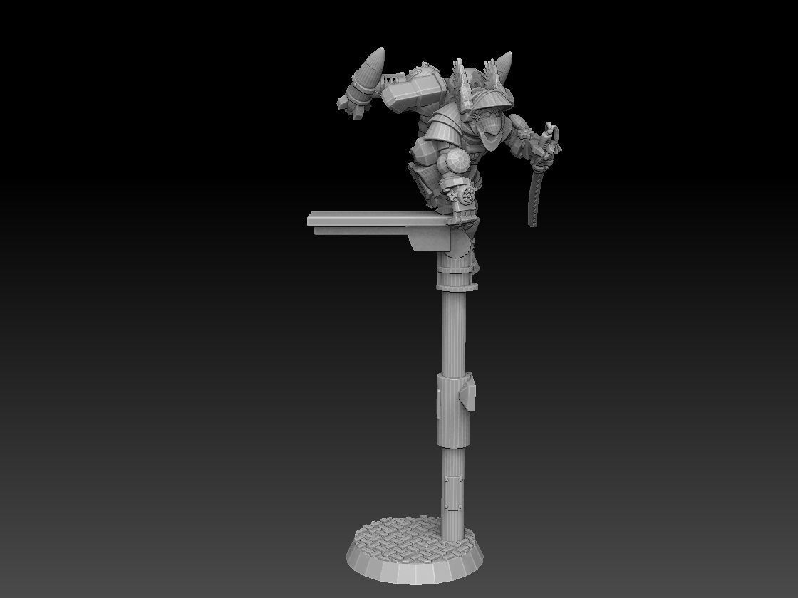 Astroknight Rocketmen Megapack 3D print model_41